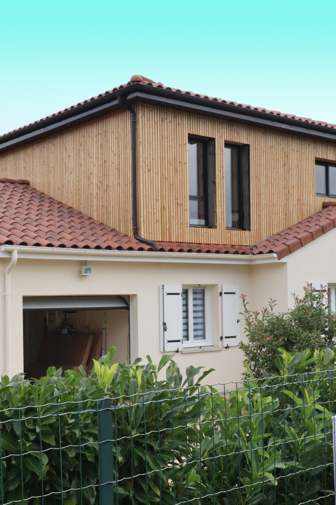 Extension de maison par surélévation près d'Aurillac